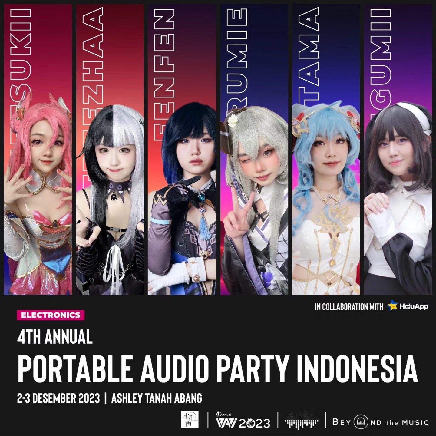 <Show Alert> Jomo Audio and Canpur participated at the PAPI show in Jakarta Indonesia.